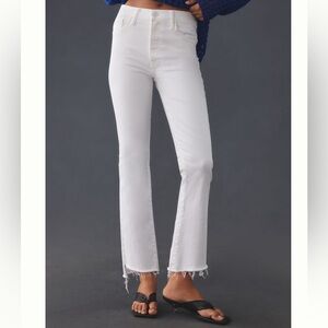 Mother Insider Crop White